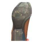 Leather Craft Vintage Brown Leather Fringe Cowgirl Boots Women's Size 6 Western Photo 4