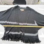 Democracy  Womens Cardigan‎ Size M Black Fringe Whimsigoth Fairy Grunge Dark Boho Photo 10