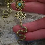 Free People New! Artisan Goddess Snake Earrings Photo 7