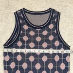 Red Valentino  Garavani Blue & Pink Polk-a-dot/Striped‎ Printed Mini Dress Photo 10