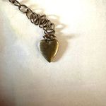 Heart, dove and clover charm Necklace Photo 6