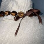 Native Treasure Genuine Tropical Brown Tiger Kukui Nut Necklace~The Philippines Photo 3