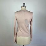 Show Me Your Mumu  Blush Metallic Mockneck Top Photo 6