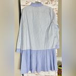 Tuckernuck  Blue and White Striped Blouse Photo 1