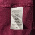 Time And Tru  Long Sleeve Hacci Knit Lightweight Sweater Burgundy Size XL Photo 12