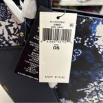 Ralph Lauren  Floral Reversible Tote Purse Summer Navy Blue Floral + Wristlet NWT Photo 2