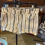 Old Navy  Striped Tan and Black Women Shorts​ Photo 4