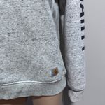 Carhartt  Relaxed Fit Women’s Crewneck Sweatshirt Gray Logo Small Photo 3