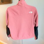 The North Face TKA Kataka 1/4 Zip Cropped Fleece Women's Sweater Faded Rose S Photo 2