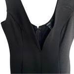 Forever 21 Plunging V-neck textured bodycon mini dress size small Photo 2