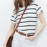 Madewell NWOT High-Rise Denim Shorts in Pure White E8927 - Size 28 Y2K STYLE Photo 0