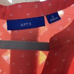 Apt. 9 Coral Sheer Blouse- Size Small Photo 2