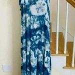 Anthropologie Red Carter Priscilla Tie-Dye Cover-Up Maxi Dress Size Medium Photo 2