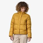 Patagonia Women’s Silent Down Jacket Beeswax Tan (Pale Yellow) NWT Size XS Photo 9