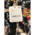 Free People Movement Elevation Jacquard Reversible FleeceJacket Hood Black S NWT Photo 11