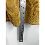 EXPRESS  Jacket Womens Mustard Yellow Tan‎ Funnel Neck Corduroy Size 7 8 Photo 10