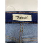 Madewell * 10" High-Rise Skinny Crop Jeans Womens Size 25 Button Fly Raw Hem Photo 3