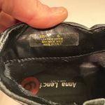 NWT Anna Lenci Black Leather Ankle Bootie Buckle Zipper Sleek Old Money Luxury Size 6 Photo 7