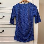 Athleta  Blue Striped 3/4 Tunic. Size Medium. EUC Photo 2