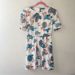 & Other Stories & Other Stories Jungle Print Dress Size 8 Summer Spring Backless Fit & Flare Photo 2