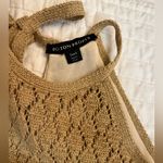 Boston Proper  tan crochet maxi dress NWOT Photo 4
