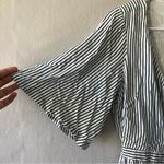 Abercrombie & Fitch 🛍️ Striped Tie Front Romper Size Small Photo 5