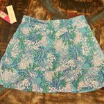Lilly Pulitzer Skort Luxletic Meryl Zadora Las Olas Strong Current Sea M NWT Photo 6