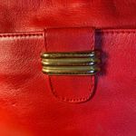 Giani Bernini  Red Leather Bag Vintage EUC Photo 1