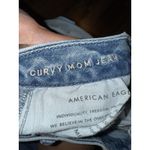 American Eagle ‎ Stretch Curvy Mom Jeans Womens Size 0 Regular Photo 3