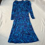 Black Halo mirabel neck tie floral dress Photo 5