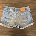 American Eagle  Cuffed denim shorts size 0 Photo 1