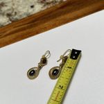 The Limited Signed Pierced Dangle Drop Costume Earrings Gold Tone / Photo 5