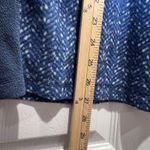 Columbia  Women XL Blue Herringbone Fleece Quarter Zip Pullover Long Sleeve Photo 8