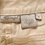 Spiegel Stylish Cream Denim Pants Sz 4‎ Photo 3