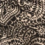 White House | Black Market Women’s Black & white paisley Capri leggings pants cotton blend medium capris Photo 5