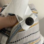 ZARA  Dres Midi Striped Cotton Button Front Pockets Coastal Beach Cottagecore Photo 10