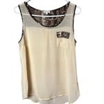 Edge  Women's Sleeveless Dressy Flowy Tank Sz L Photo 8