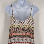 O'Neill  Women’s Tank Floral Maxi Sundress Size Small‎ Byron Mixed Print Ruffles Photo 6