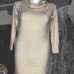 Candie's Oatmeal Off the Shoulder Tunic Dress - Size Large Photo 10
