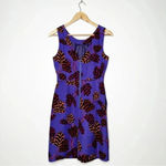 Marc by Marc Jacobs  Purple Persian 100% Silk Mini Dress Size 0 Photo 10