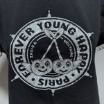 Zadig & Voltaire  Walk Diamanté Insignia BC Blason Strass Ringer Tee Rhinestone Photo 3