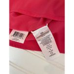 BCBGMAXAZRIA NWT BCBG Max Azria Chomisee Dress Geranium Woven Cotton Halter Ruffled Size 12 Photo 7