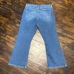 Loft distressed 32/14 kick crop flared elevated basic jeans Photo 2