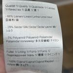 Escada Skirt Women 36 Beige Brown Linen Silk Blend Career Professional Mature Photo 9