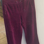 Croft & Barrow FINAL MARKDOWN  velour slacks petite large Photo 0