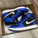 Nike Jordan 1 Retro High Zoom Sisterhood Blue and Black Shoes Photo 0