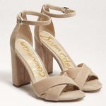 Sam Edelman  Yancy Block Heel Ankle Strap Sandals - Size 10 Photo 0