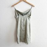 Urban Outfitters  Cowl Neck Mini Sage Green Dress Photo 4