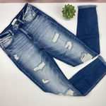 KanCan USA KanCan Signature Ultra High Rise Ankle Skinny Blue Denim Jeans Women Size 27 Photo 0