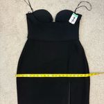 Et Ochs Samantha Strapless Midi‎ Dress Black 12 Photo 9